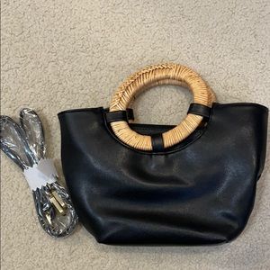 Black Anthropologie purse